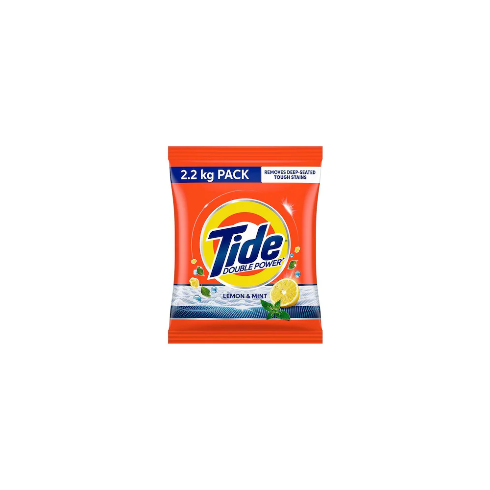 Tide Double Power Lemon &Amp; Mint 2.2Kg