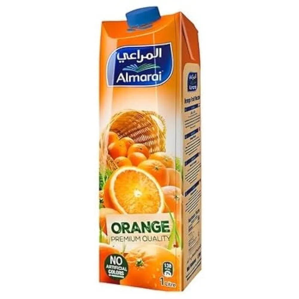 Almarai Orange Premium Quality Drink No Artificial Colors 1L