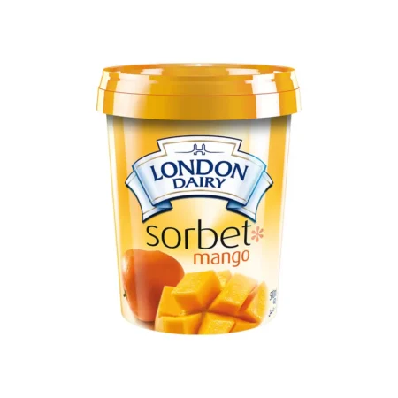 LONDON DAIRY SORBET MANGO 500ML
