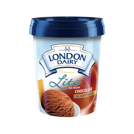 LONDON DAIRY PREMIUM LITE ICE CREAM CHOCOLATE 500ML