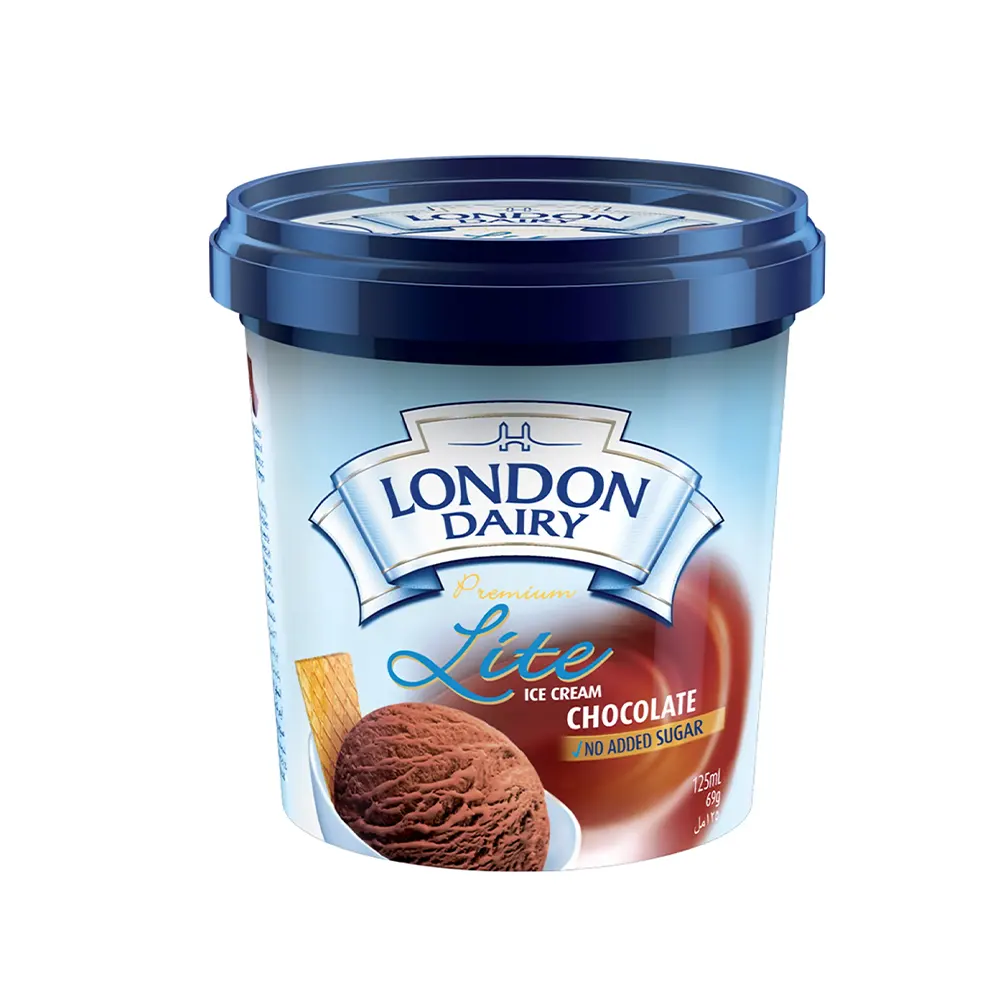 London Dairy Lite Ice Cream Chocolate No Sugar 125Ml