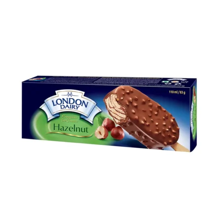 LONDON DAIRY PREMIUM ICE CREAM HAZELNUT 110/100ML