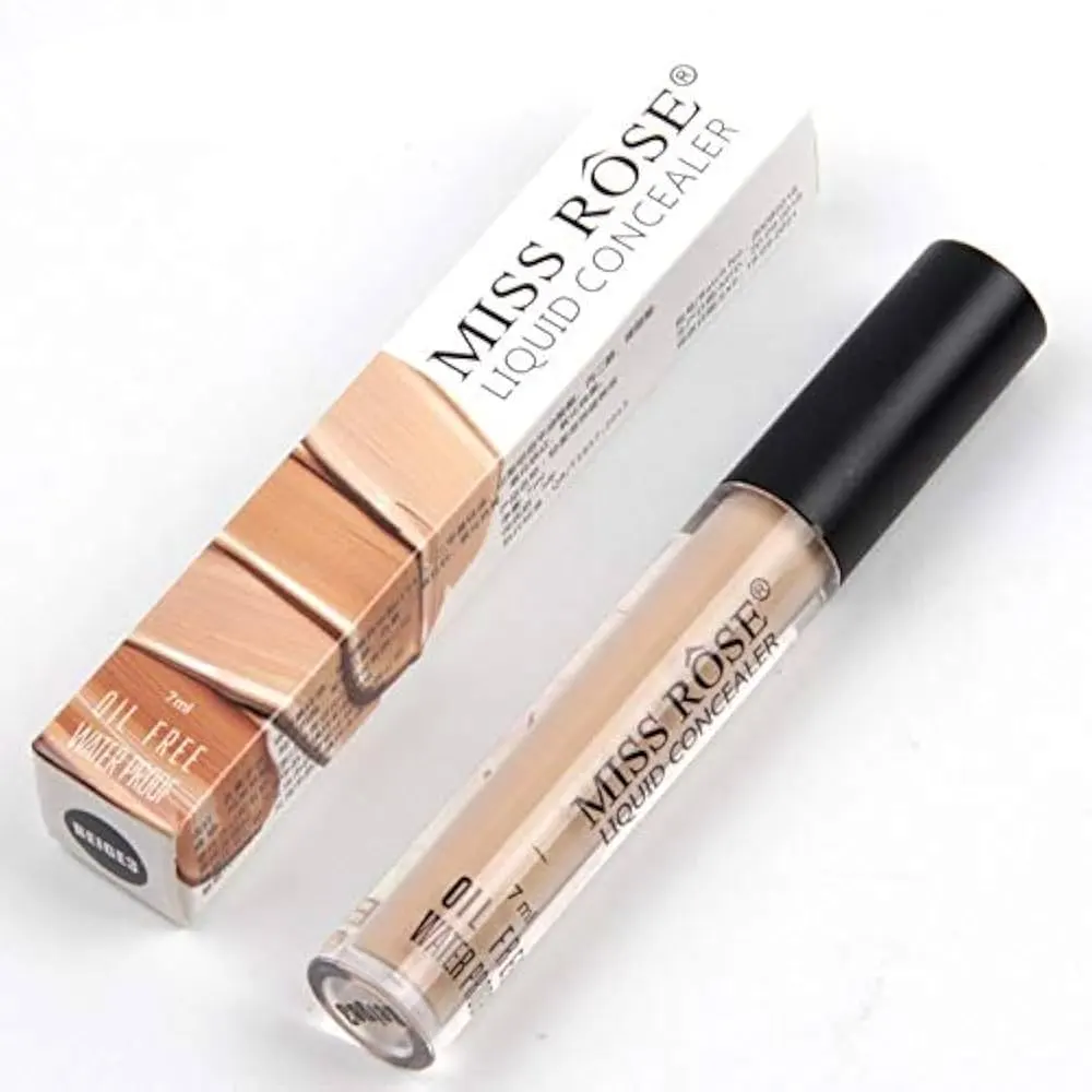 Miss Rose Liquid Conceraler Oil Free Water Proof Beige3 7Ml
