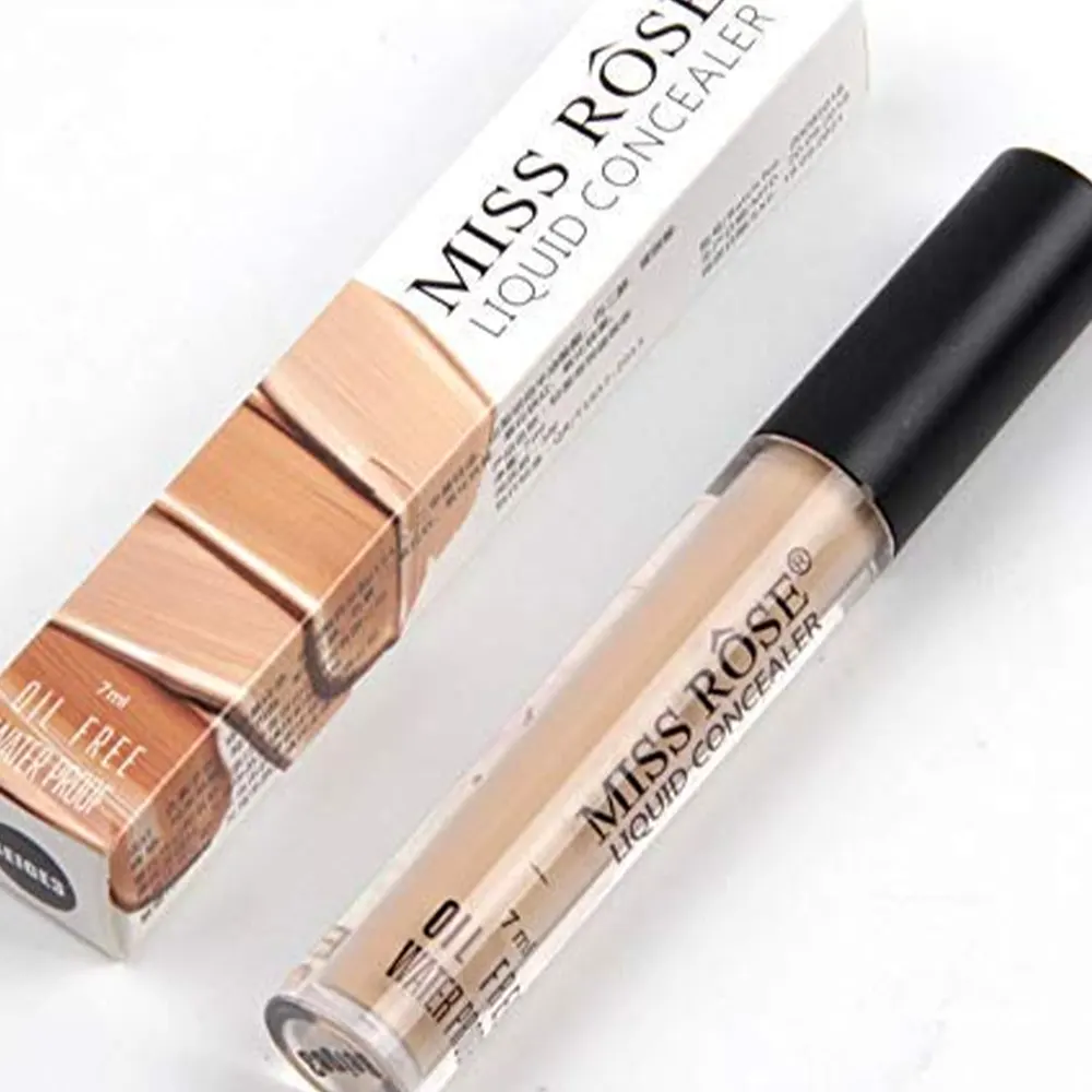 Miss Rose Liquid Conceraler Oil Free Water Proof Beige1 7Ml