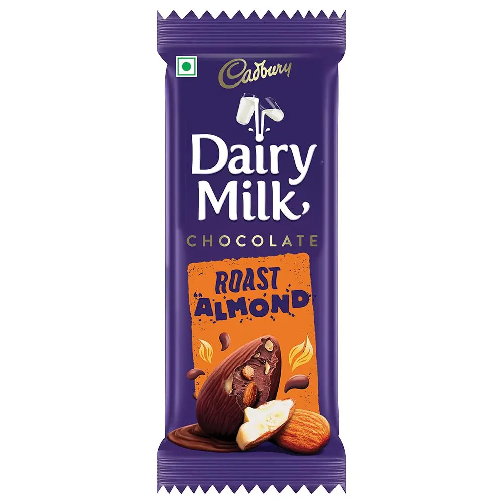 Cadbury Dairy Milk Roast Almond Chocolate 75G