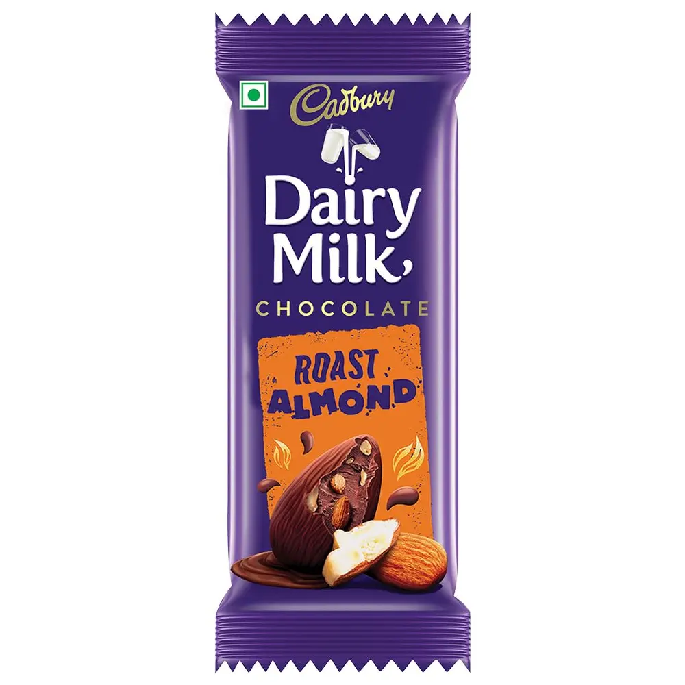 Cadbury Dairy Milk Roast Almond Chocolate 36G