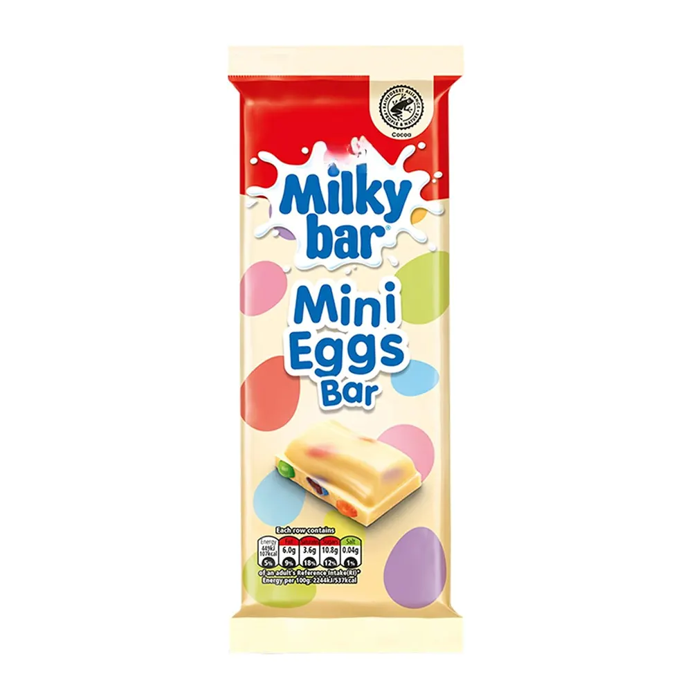 Nestle Milky Bar Mini Eggs Bar 100G