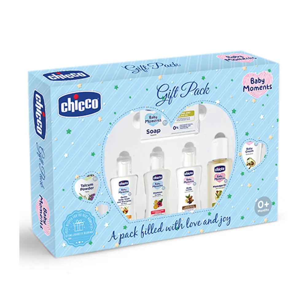 Chicco Baby Moments Gift Pack A Pack Filled With Love And Joy O+ Months 1Kit