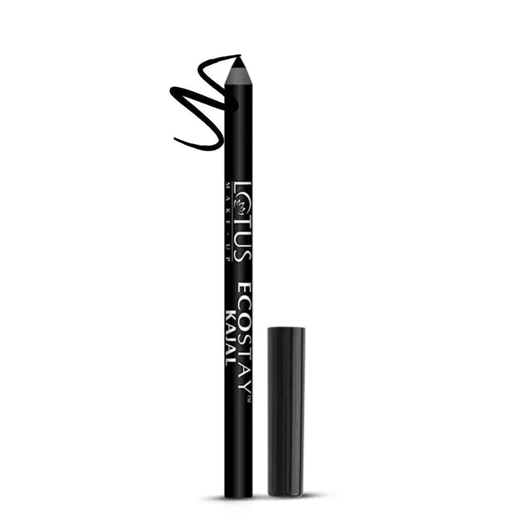 Lotus Ecostay Kajal Dark & Safe 10Hrs Stay Smudge Proof Water Proof 1.2G