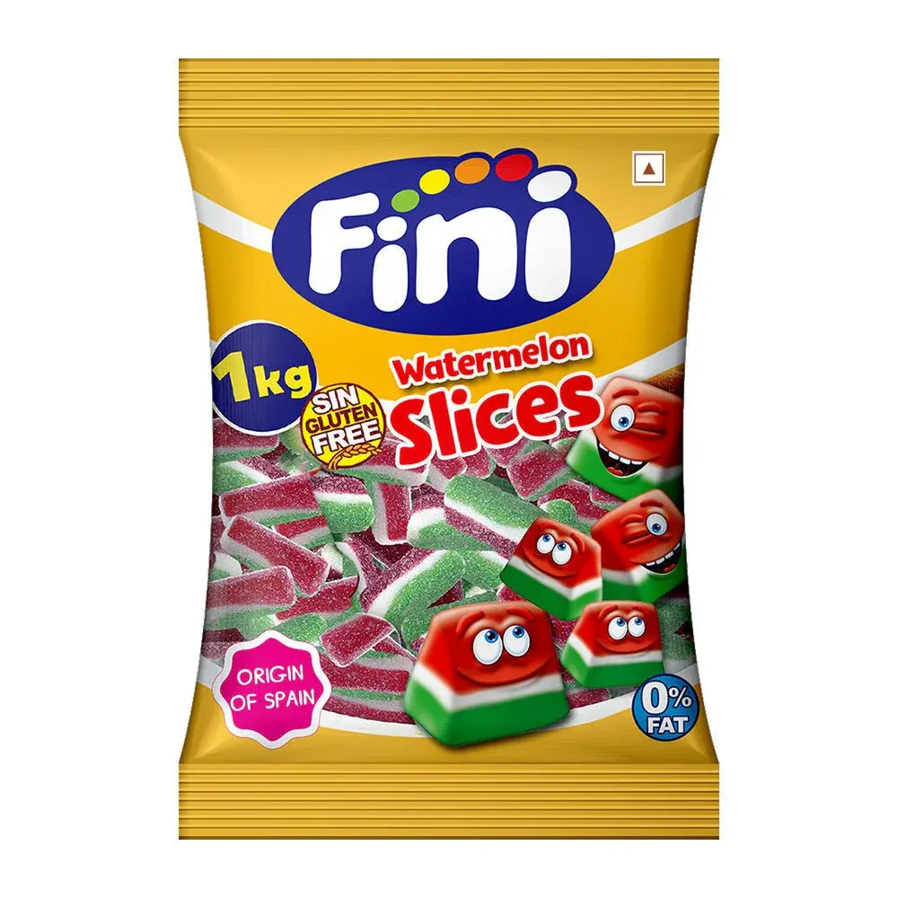 Fini Sour Watermelon Slices Assorted Pack 1Kg