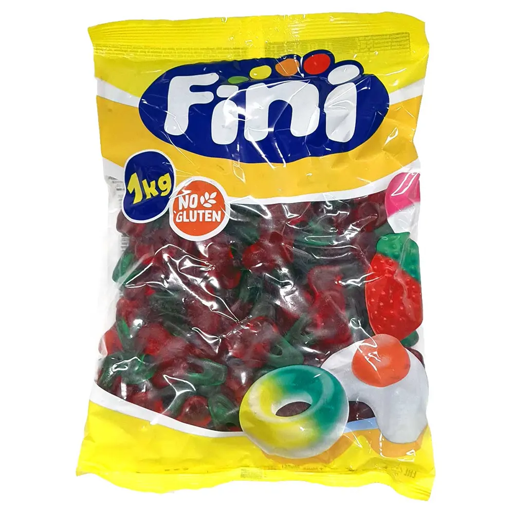 Fini Clear Cherries Jelly Assorted Pack 1Kg