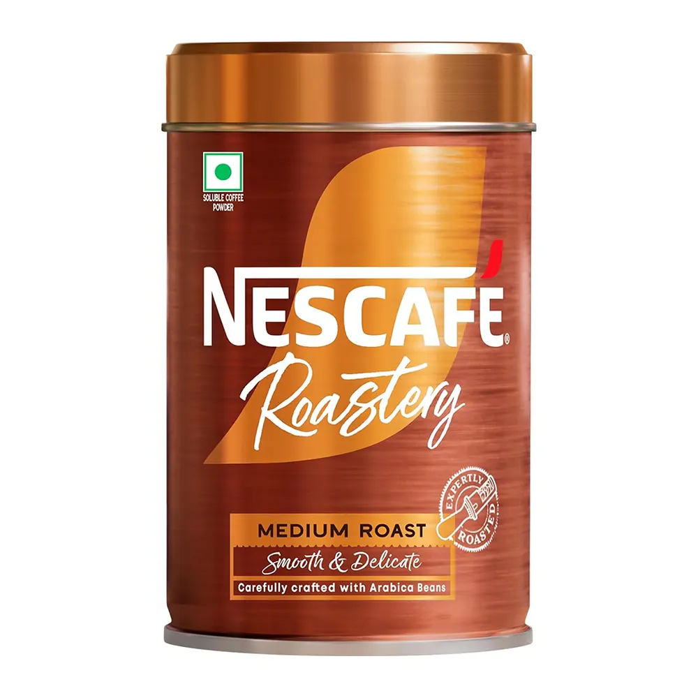 Nestle Nescafe Roastery Medium Roast Smooth And Delicate Coffee Arabica Beans 95G