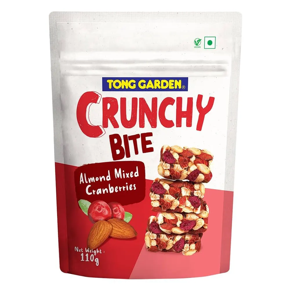 Tong Garden Crunchy Bite Almond Mixed Craberries 110G