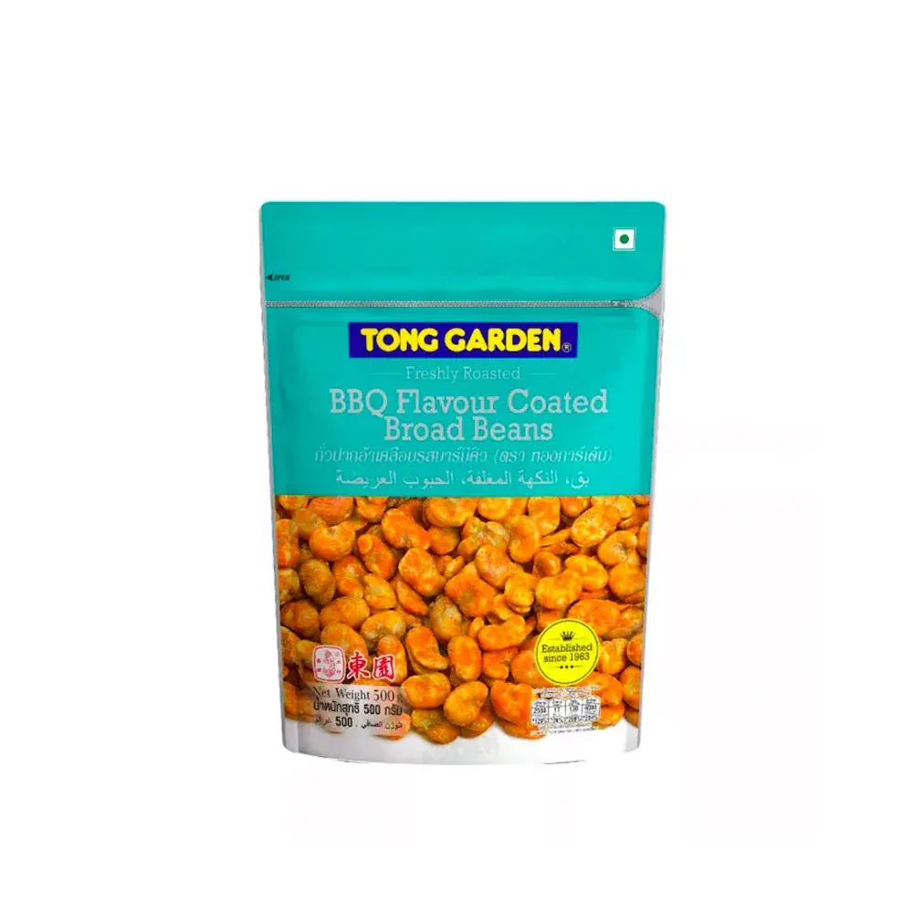 Tong Garden Bbq Flavour Coated Broad Beans 500G