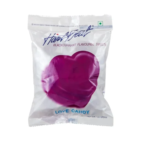 HEART BEAT LOVE CANDY BLACKCURRANT FLAVOUR 200G
