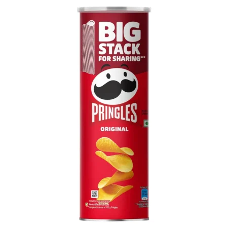 Pringles Original Potato Chips Big Stack For Sharing 141G