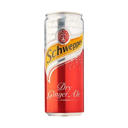 Schweppes Dry Ginger Ale Can 320Ml