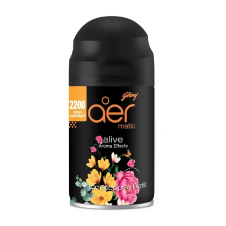 GODREJ AER MATIC ALIVE AROMA EFFECTS AUTOMATIC SPRAY REFILL 225ML