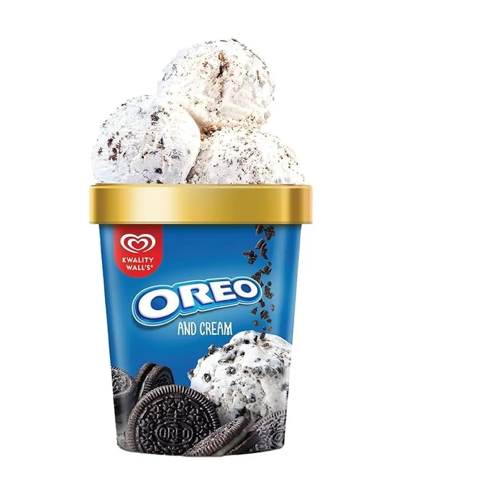 Kwality Walls Oreo And Cream Tub 700Ml