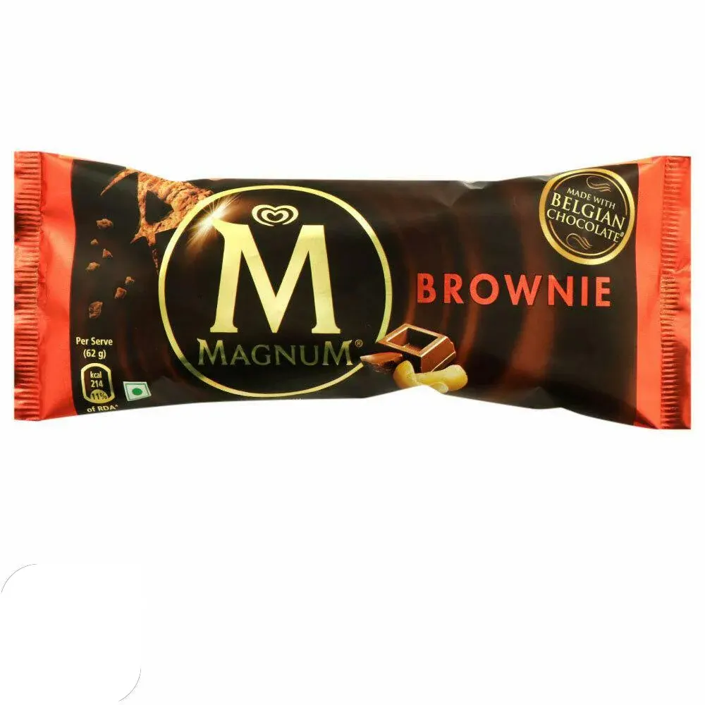 Kwality Wall'S Ice Cream Magnum Brownie 80Ml