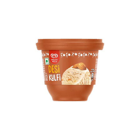Kwality Wall'S Desi Kulfi Affair With Almonds 100Ml