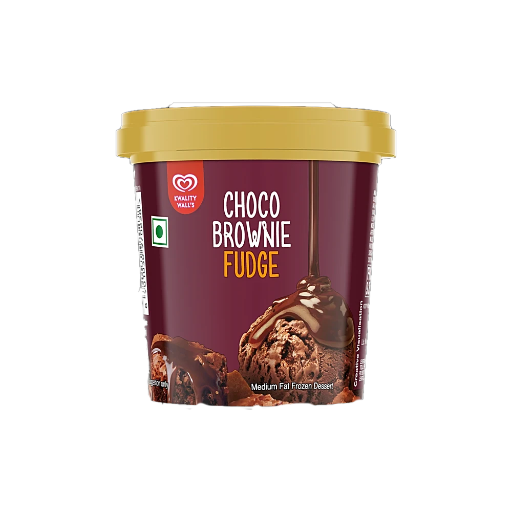 KWALITY WALL'S CHOCO BROWINE FUDGE 100ML