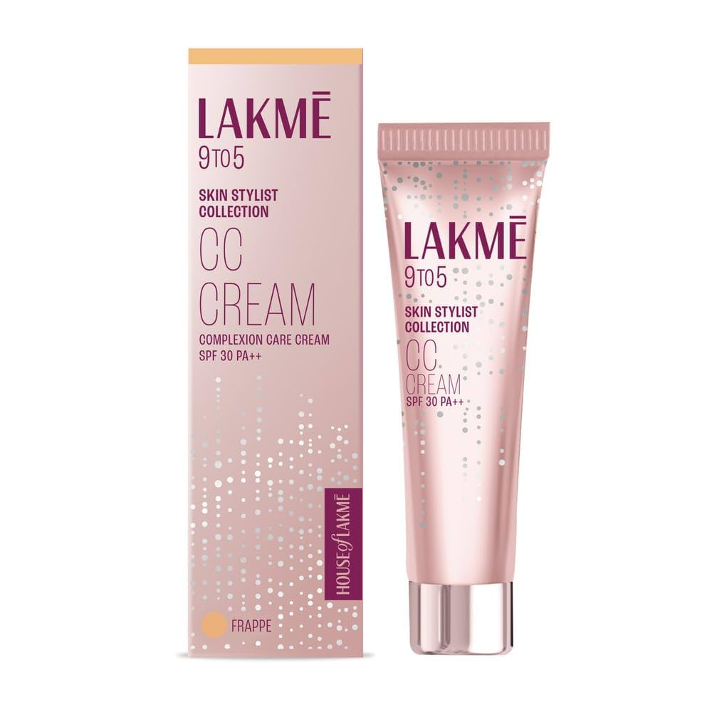 Lakme 9To5 Cc Cream Comlexion Care Cream Spf30Pa++ ( Frappe) 30G