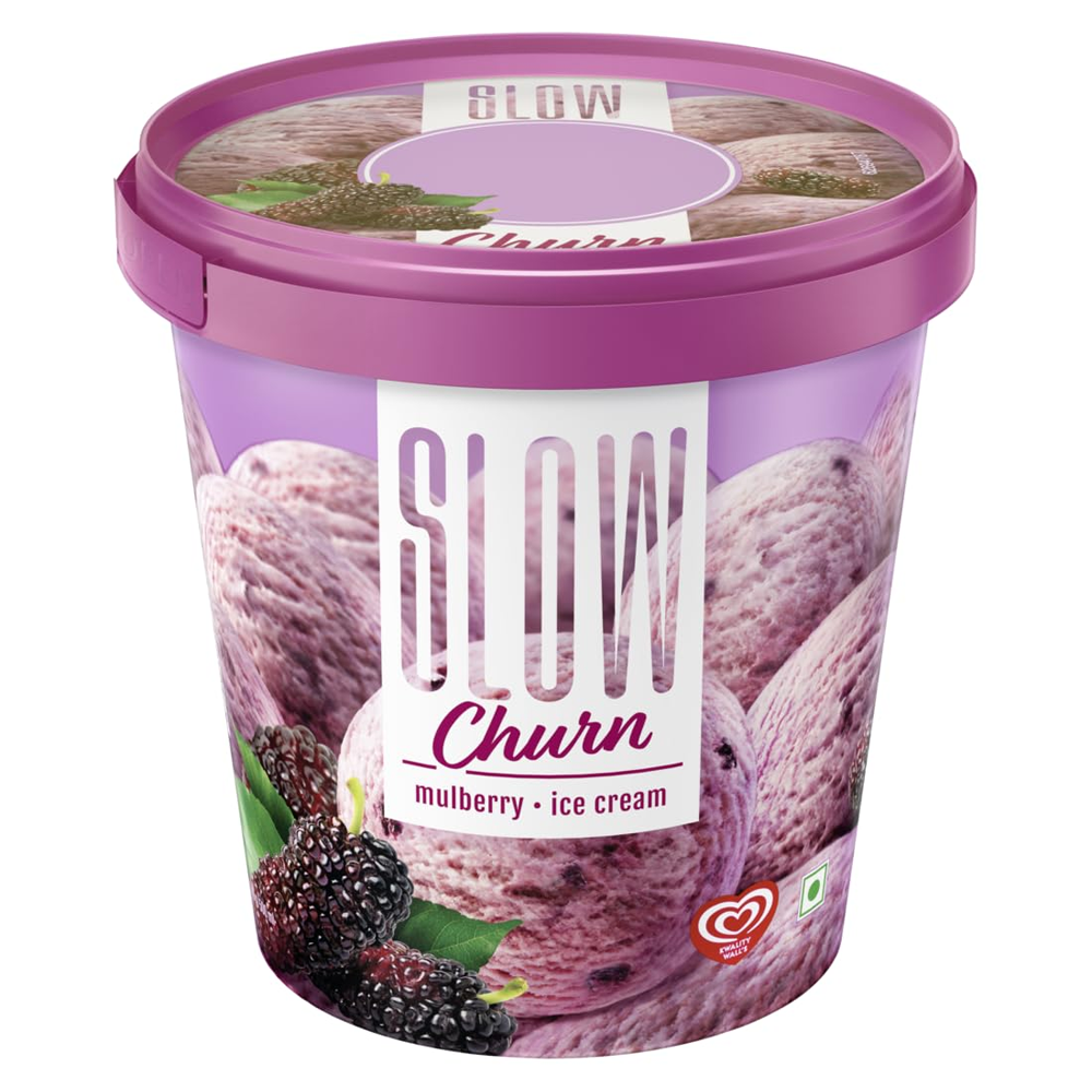 Kwality Wall'S Slow Churn Mulberry Tub 500Ml