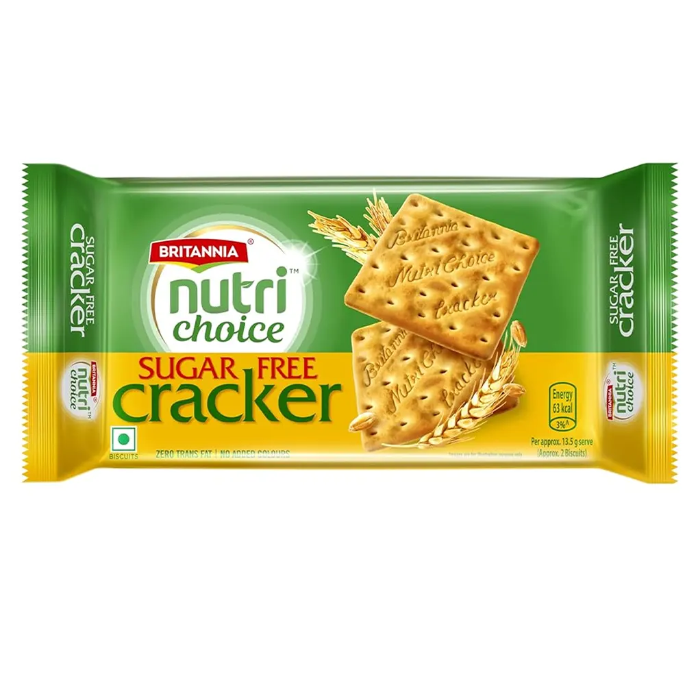 Britannia Nutri Choice Sugar Free Cracker 60G
