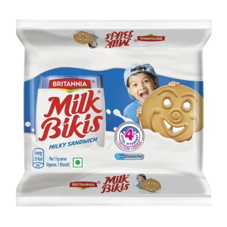 Britannia Milk Bikis Biscuits 188G