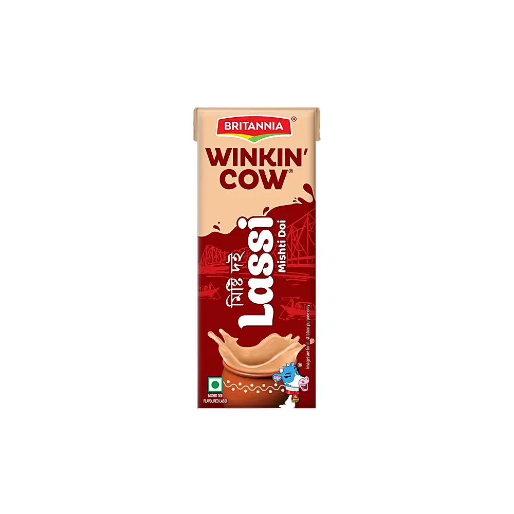 Britannia Winkin Cow Lassi Mishthi Doi 180Ml