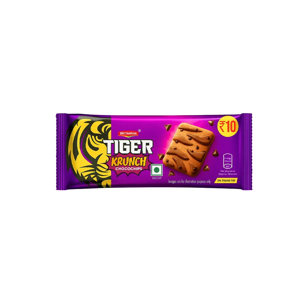Britannia Tiger Krunch Choco Chips 60G