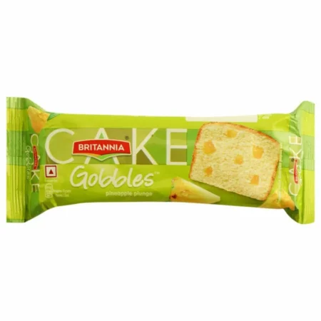 Britannia Gobbles Pineapple Plunge Cake 45G