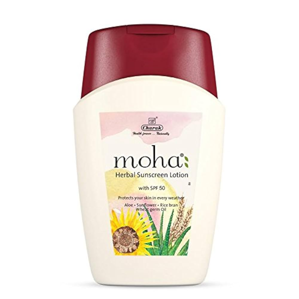 Moha Herbal Suncreen Lotion Spf 50 100Ml