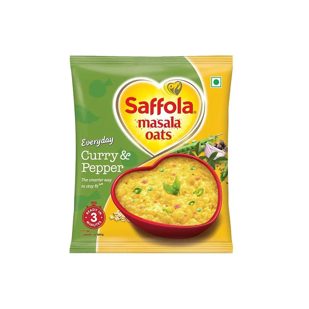 Marico Saffola Masala Oats Curry Corn Pepper With Millets 38G