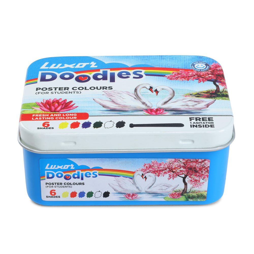 Luxor Doodles Poster Colours ( For Students )  2378  12 Unit