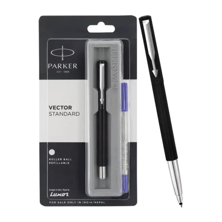 PARKER VECTOR STANDARD ROLLER BALL PEN REFILLABLE 1N