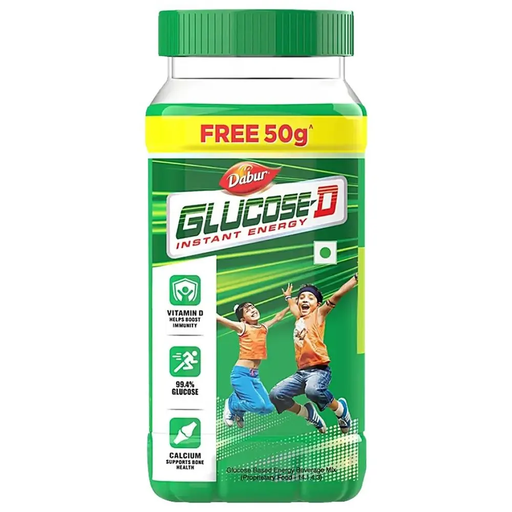 Dabur Glucose D Instant Energy 200G+50G Free