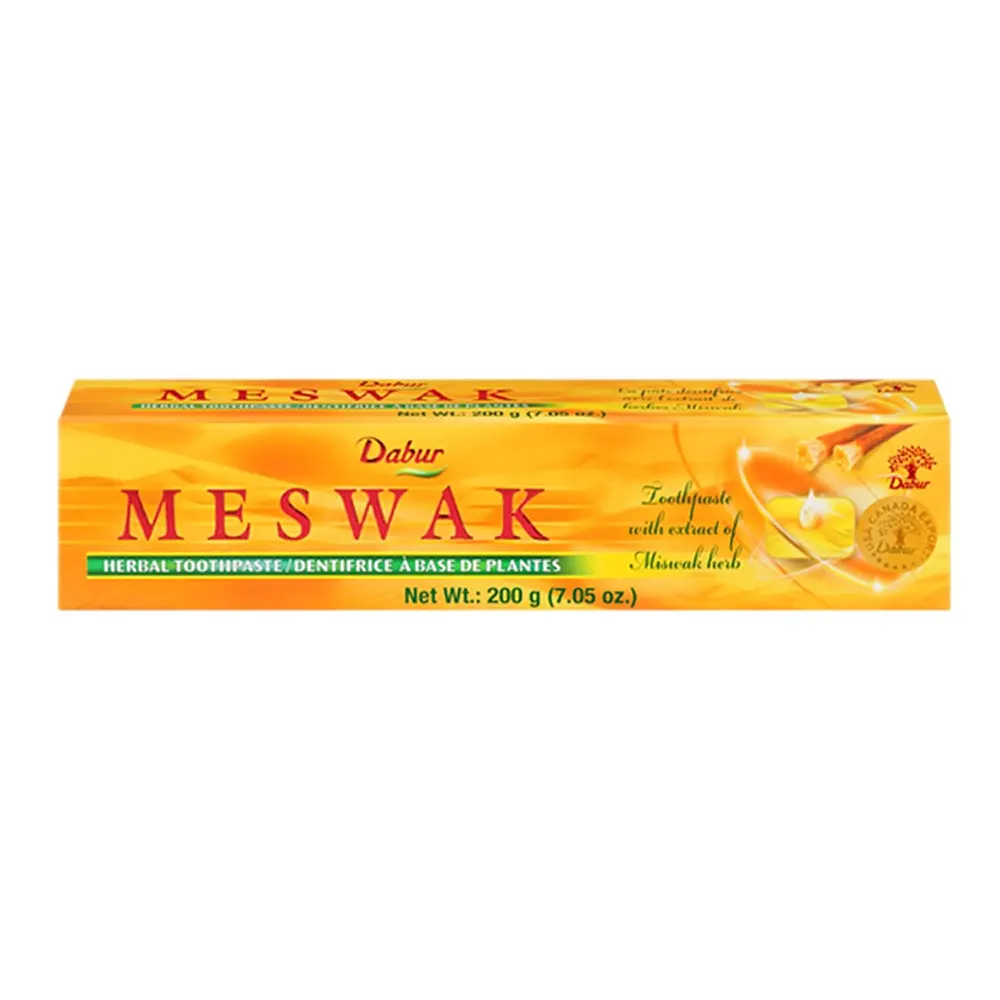 Dabur Meswak Pure Miswak Extract Toothpaste For Complete Tooth And Gum Care 200G