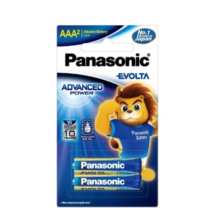 Panasonic Aaa 2 Alkaline Battery 1.5Volt 2N