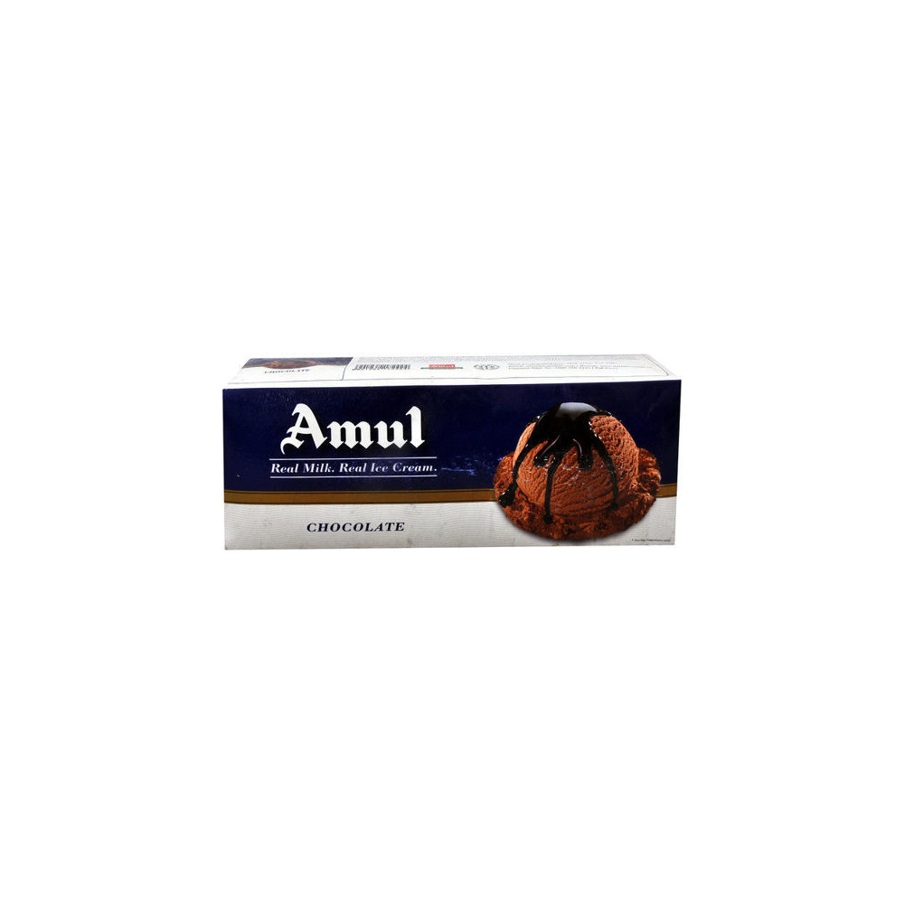 Amul Real Milk Real Ice Cream Chocolate 2Ltr