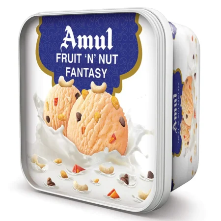 AMUL ICE CREAM FRUIT N NUTS FANTASY 2LTR