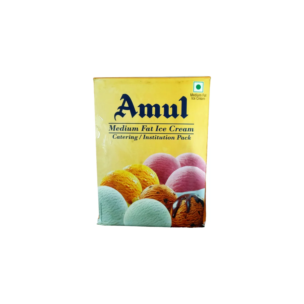 Amul Medium Fat Ice Cream 4Ltr