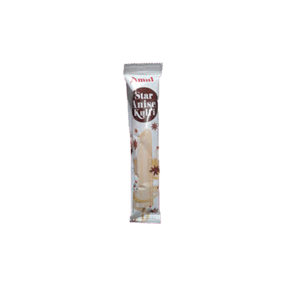 Amul Real Milk Real Ice Cream Star Anise Kulfi 46G