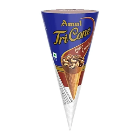 Amul Tri Cone Dark Chocolate 120Ml