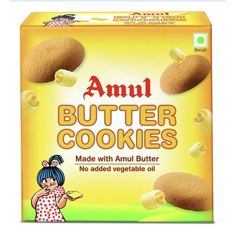 Amul Butter Cookies Made With Amul Butter 75G X 4N=300G