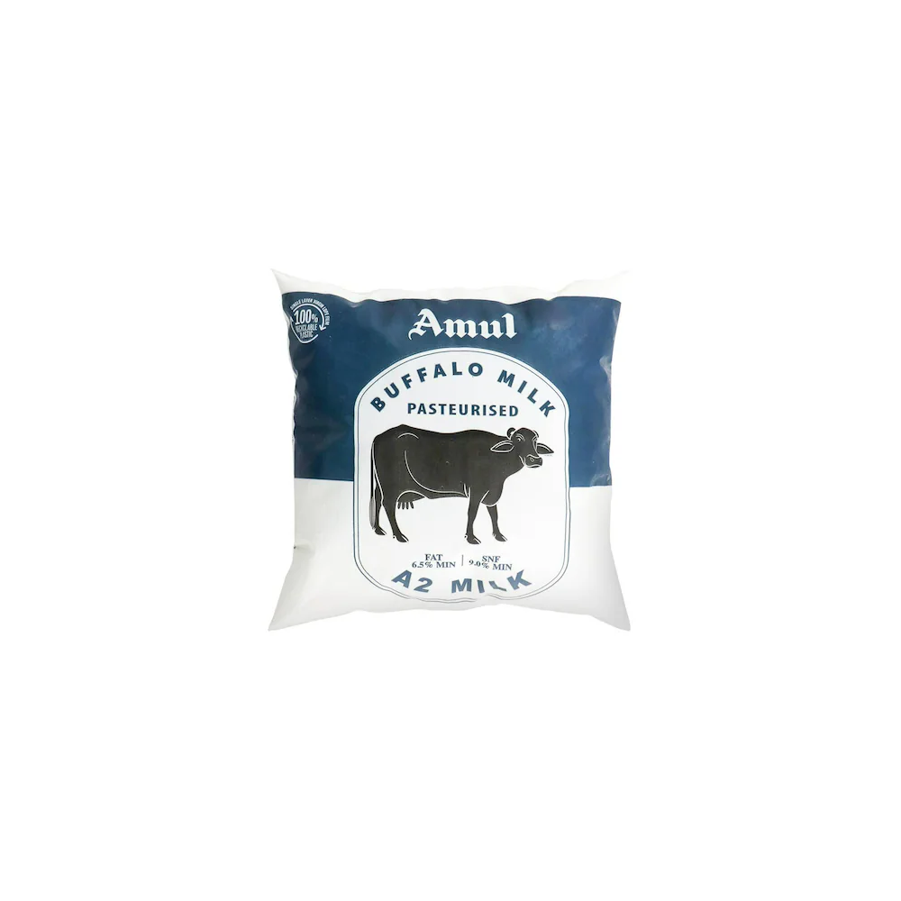 Amul Buffalo Milk Pasteurised A2 Milk 500Ml