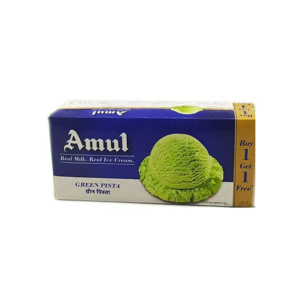 Amul Ice Cream Green Pista 750Ml