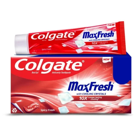 Colgate Max Fresh With Cooling Crystals Spicy Fresh 2X81G +38G Free