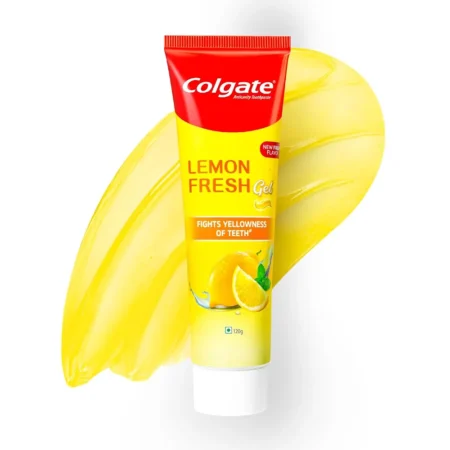 Colgate Anticavity Toothpaste Lemon Fresh Fights Yellowness Of Teeth 120G